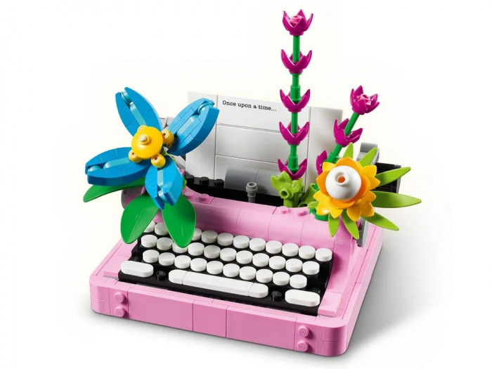 Конструктор LEGO Creator Друкарська машинка з квітами