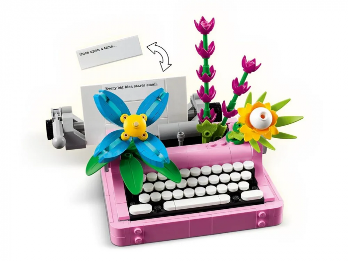 Конструктор LEGO Creator Друкарська машинка з квітами