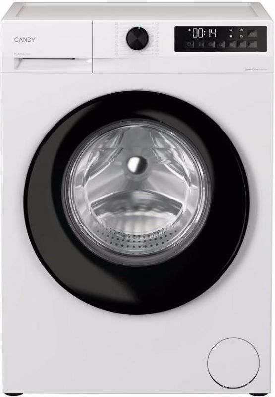Пральна машина Candy фронтальна, 8кг, 1400, A+++, 48см, дисплей, інвертор, білий