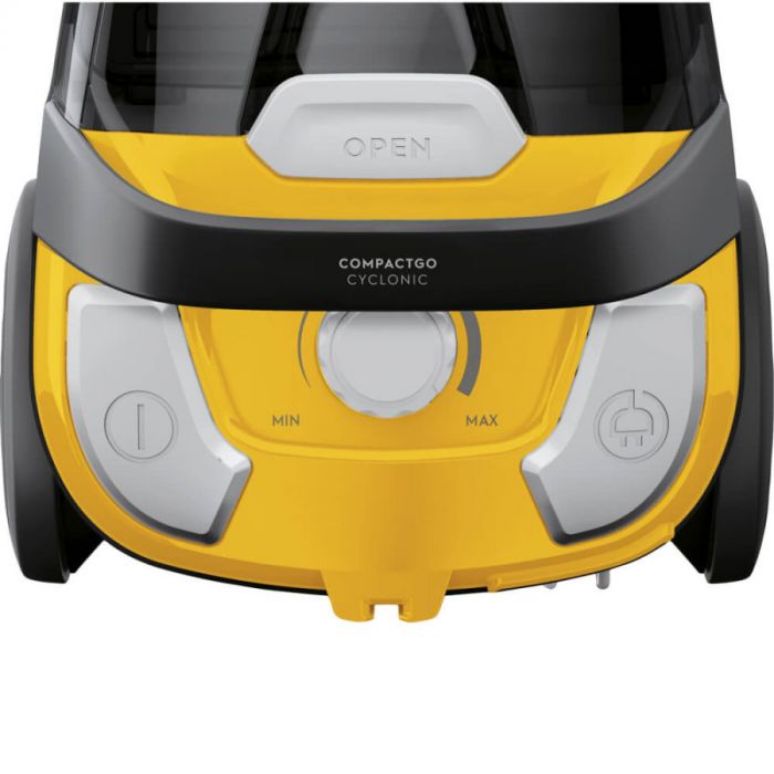 Пилосос Electrolux контейнерний, 600Вт, конт пил -0.92л, 3 насадки, жовтий