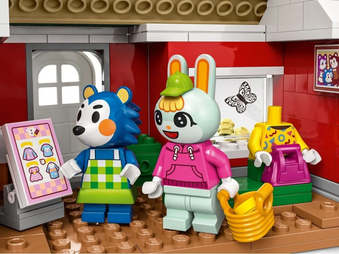 Конструктор LEGO Animal Crossing Крамниця одягу, що належить Able Sisters