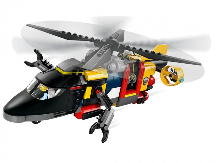 Конструктор LEGO City Ремікс вертольотів, пожежних машин і підводних човнів
