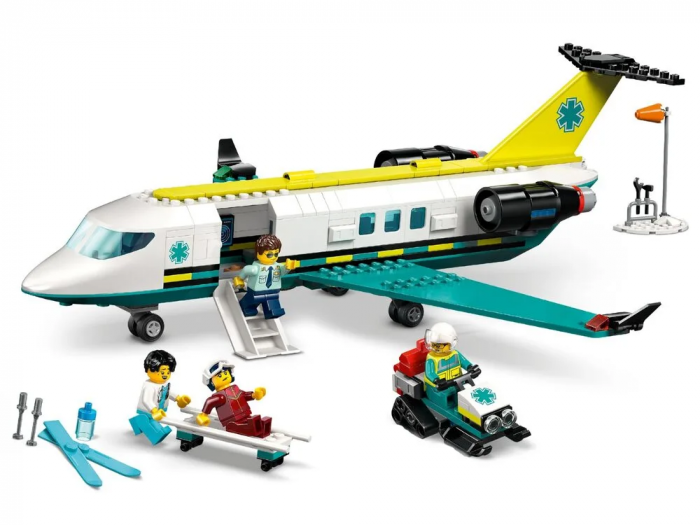 Конструктор LEGO City Літак швидкої медичної допомоги