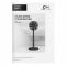 Вентилятор Cooper&Hunter CH-RFF1270RT підлоговий, 32см, 18Вт, пульт ДУ, висота 80-100см, Bluetooth кер-ня, сірий
