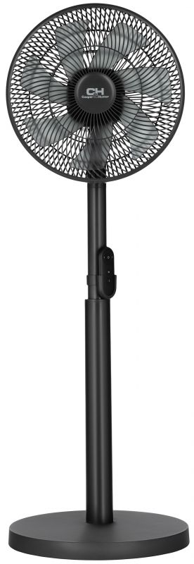 Вентилятор Cooper&Hunter CH-RFF1270RT підлоговий, 32см, 18Вт, пульт ДУ, висота 80-100см, Bluetooth кер-ня, сірий