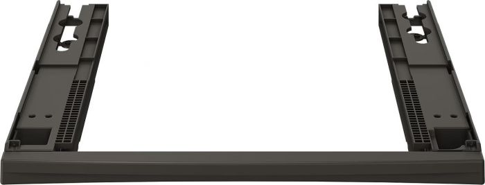 Комплект монтажний Beko для з'єднання пральної машини з сушильною машиною, 40-54 см, антрацит