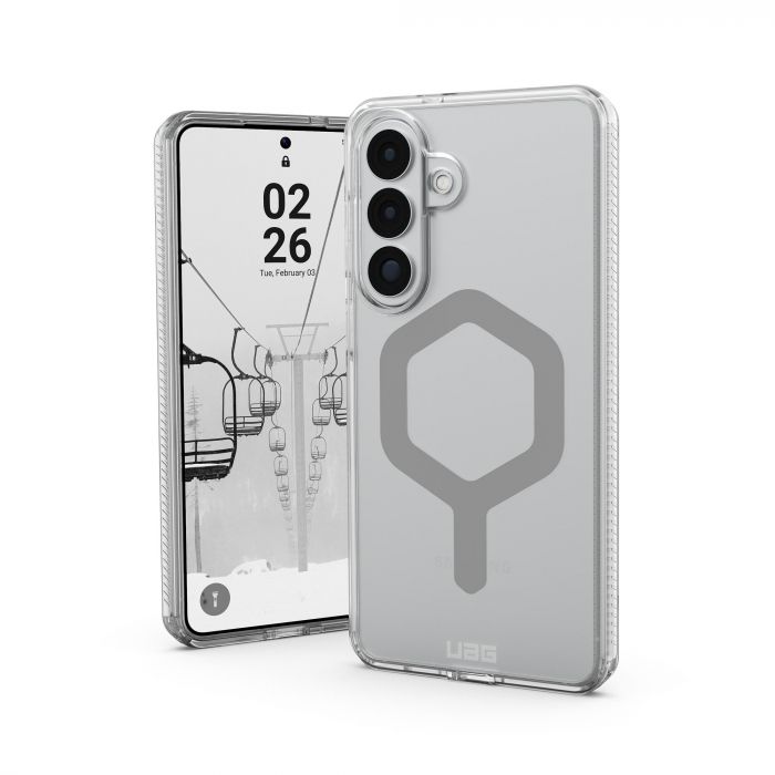 Чохол UAG для Samsung Galaxy S26+,  Plyo with Magnet, Ice/Silver