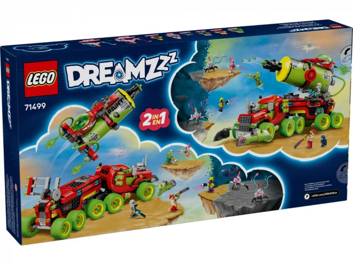 Конструктор LEGO Dreamzzz Вантажівка Матео з аерозольною фарбою