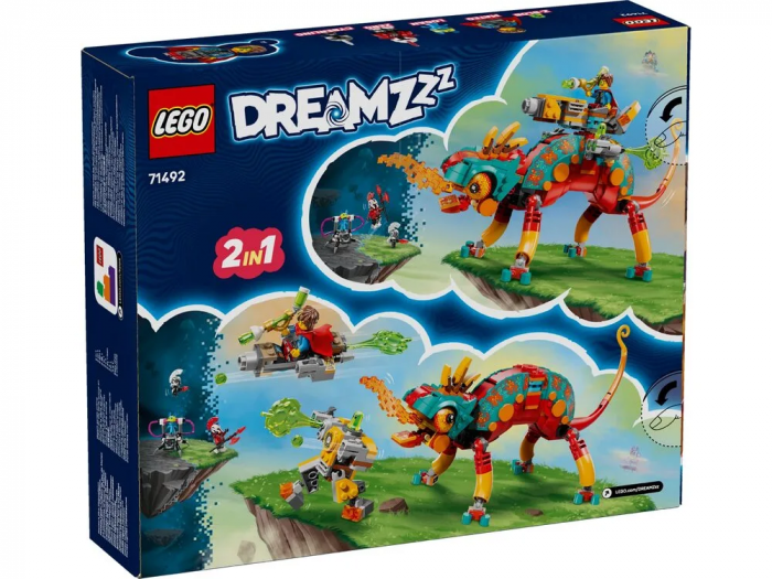 Конструктор LEGO Dreamzzz Вогняний хамелеон Матео