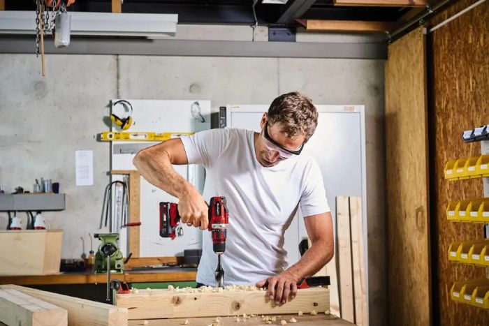 Шурупокрут-дриль акумуляторний Einhell TE-CD 18/40 Li Kit PXC 18В акб 1х2.5А·год 40Нм 400·1500об/хв ЗП 1.25кг