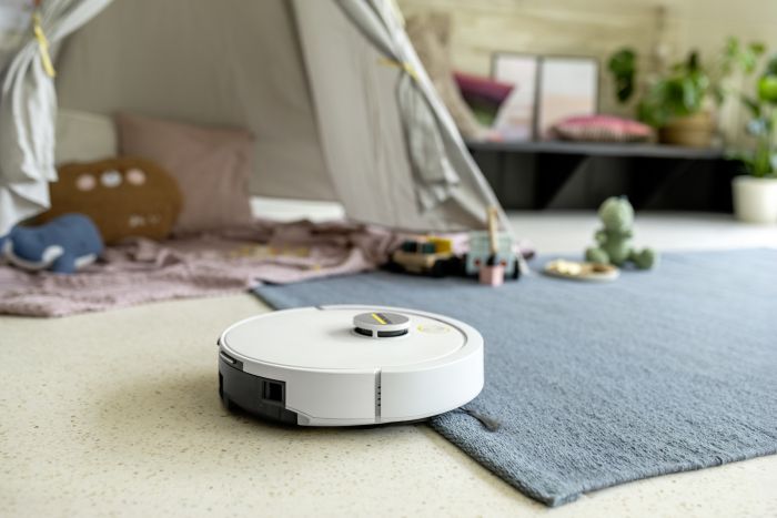 Робот-пилосос karcher RVC 3 Comfort, h=0.97см, вологе прибирання, конт пил -0.24л, вода -0.28л, автон. робота до 130хв, Bluetooth зарядна станція , білий