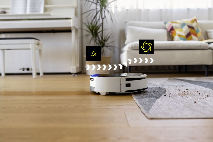 Робот-пилосос karcher RVF 7 Comfort, вологе прибирання, конт пил -0.25л, вода -0.30л, Bluetooth зарядна станція, білий