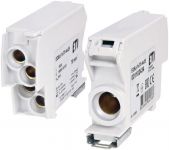 Блок розподільчий ETI,  EDBJ-1x70-4x25 (192A, 1000V AC/1500V DC, IN: 1x70, OUT: 4x25, сірий)
