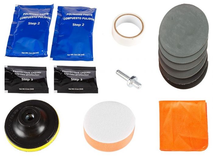 Набір для відновлення фар Neo Tools 15шт