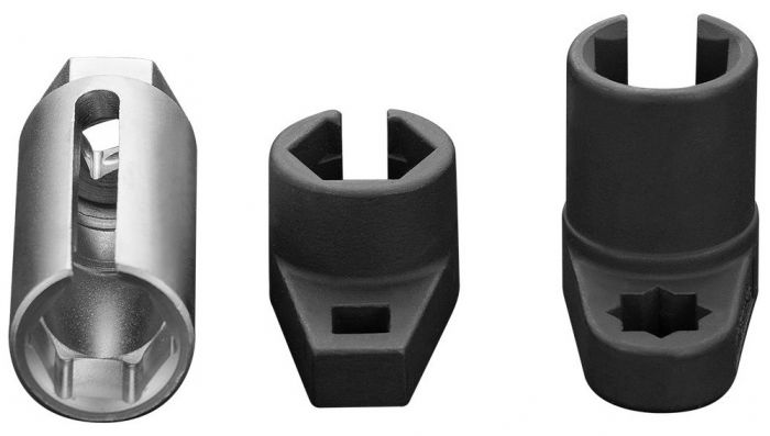 Набір торцевих головок Neo Tools для лямбда зонда 1/2" кейс 3шт 0.564кг