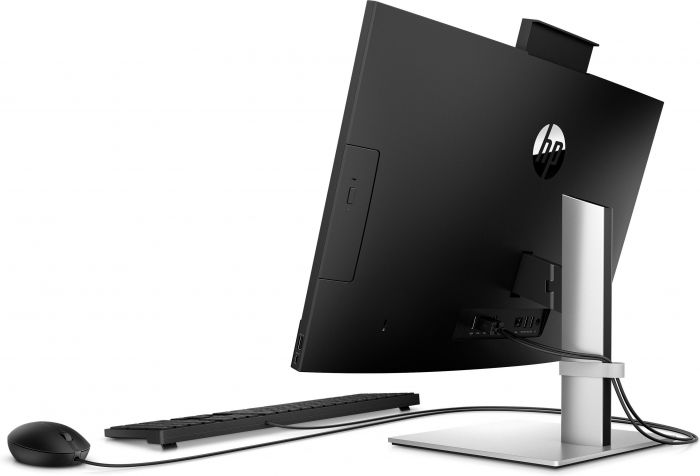 Комп'ютер персональний моноблок HP ProOne 440-G9 23.8" FHD IPS Touch, Intel i5-14500T, 16GB, F512GB, UMA, WiFi, кл+м, 2р, Win11P, чорний