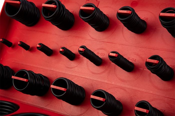 Кільця ущільнювальні Neo Tools 1,5-3,5мм кейс набір 419шт