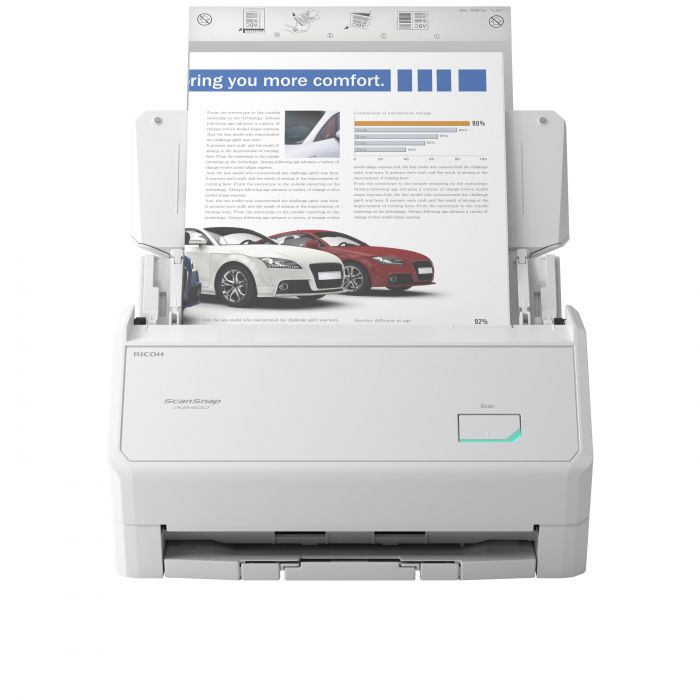 Документ-сканер A4 Ricoh ScanSnap iX2400 White