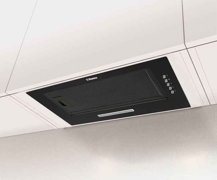 Витяжка Hansa вбудована, 45см, 234м.куб/год., чорний