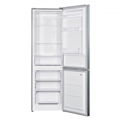 Холодильник Snaige з нижн. мороз., 185x60х60, холод.відд.-210л, мороз.відд.-83л, 2дв., E, NF, нержавіюча сталь