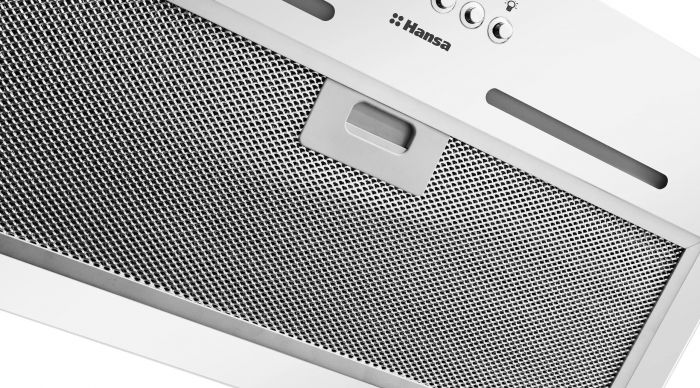 Витяжка Hansa вбудована, 55см, 389м.куб/год., нержавіюча сталь