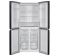 Холодильник Snaige багатодверний, 180x79x62, холод.відд.-237л, мороз.відд.-125л, 4дв., E, NF, нержавіюча сталь