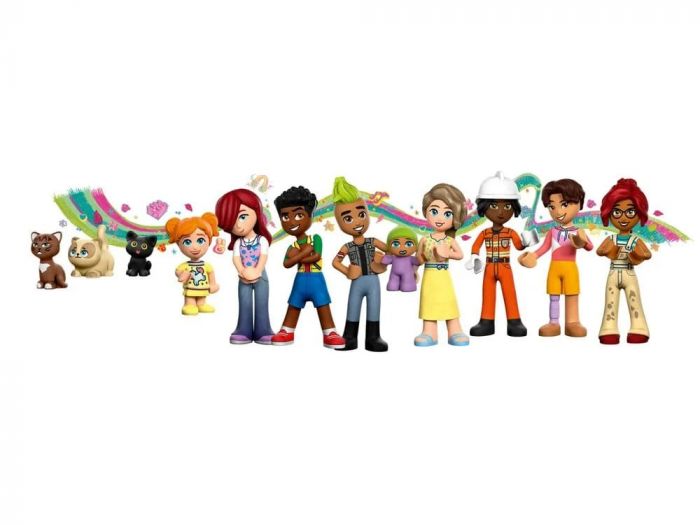 Конструктор LEGO Friends Хартлейк-Сіті. Квартири і крамниці