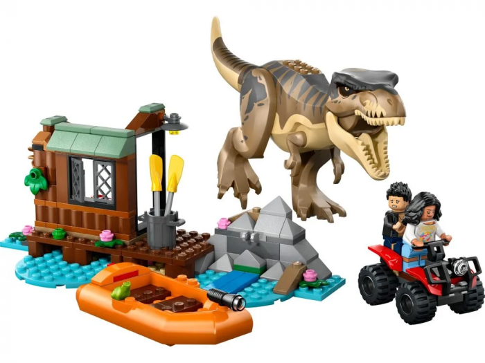 Конструктор LEGO Jurassic World  Втеча річкою від тиранозавра