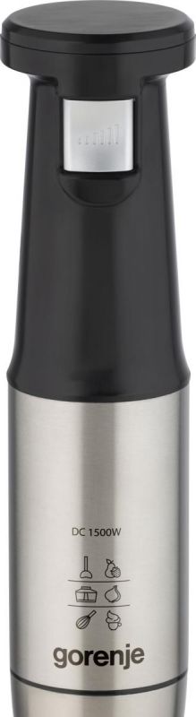 Блендер Gorenje заглибний 1500Вт, 3в1, чаша-600мл, нерж
