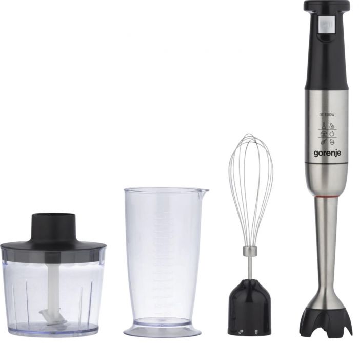 Блендер Gorenje заглибний 1500Вт, 3в1, чаша-600мл, нерж