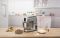 Кухонна машина Gorenje 1500Вт, дисплей, чаша-метал, корпус-метал+пластік, насадок-7, сріблястий