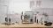 Кухонна машина Gorenje 1500Вт, дисплей, чаша-метал, корпус-метал+пластік, насадок-7, сріблястий