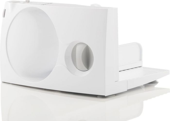 Скиборізка Gorenje, 100Вт, лезо-нержавіюча сталь, діаметр ножа-170мм, корпус-пластик, білий