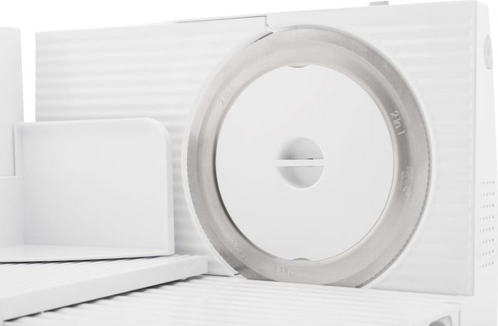 Скиборізка Gorenje, 100Вт, лезо-нержавіюча сталь, діаметр ножа-170мм, корпус-пластик, білий