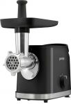 М'ясорубка Gorenje, 1800Вт, 2.1кг/хв, 2 решітки, насадка для ковбас, пластик/метал, чорний