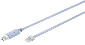 Адаптер DIGITUS USB 2.0 > RJ45 (M/M), FT232RNL, 1.8m