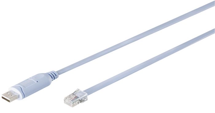Адаптер DIGITUS USB 2.0 > RJ45 (M/M), FT232RNL, 1.8m