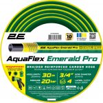 Шланг садовий 2Е AquaFlex Emerald Pro 3/4" 30м 4 шари 20бар -10…+60°C