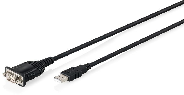 Адаптер DIGITUS USB 2.0 > RS232 (M/M), FT232RNL, 1.8m