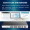 Комутатор D-Link DGS-1210-10P 8xGE PoE, 2xSFP, WebSmart