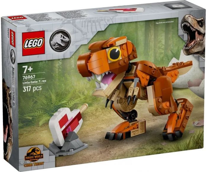 Конструктор LEGO Jurassic World Little Eatie: тиранозавр