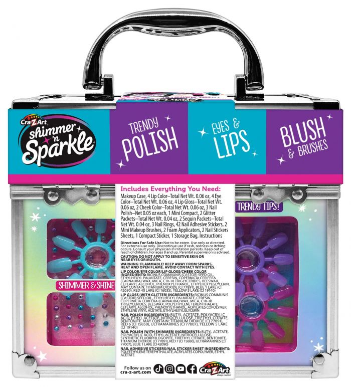 Набір дитячої косметики Cra-Z-Art Glam and Go Beauty Caddy