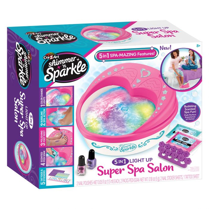 Набір дитячої косметики Cra-Z-Art Light Up Super Spa Salon 5 in 1