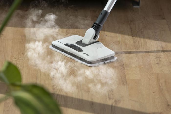 Пароочисник для підлоги Gorenje, 1500Вт, 400мл, білий