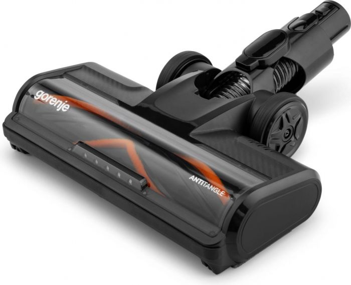 Пилосос Gorenje бездротовий, 70Вт, конт пил -0.7л, автон. робота до 60хв, HEPA, підсвічування, індикатор, антрацит