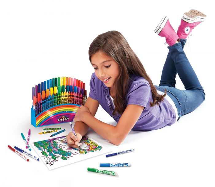Набір для творчості Cra-Z-Art у кейсі, 64 предмети
