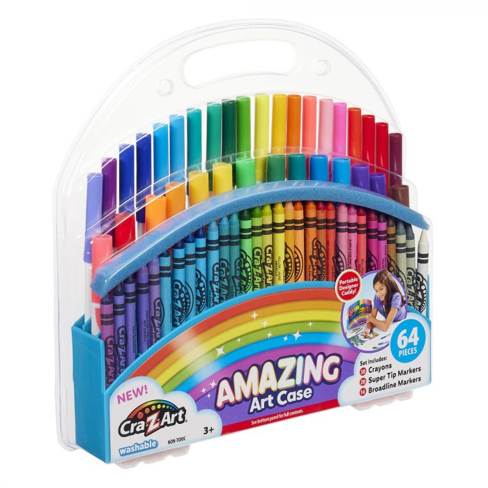 Набір для творчості Cra-Z-Art у кейсі, 64 предмети