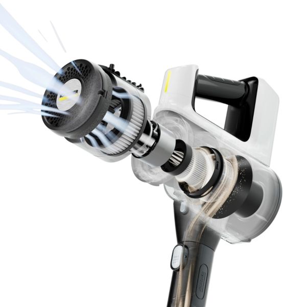Пилосос Karcher безпровідний VCS 3 Nano Complete, конт пил -0.6л, автон. робота до 50хв, білий