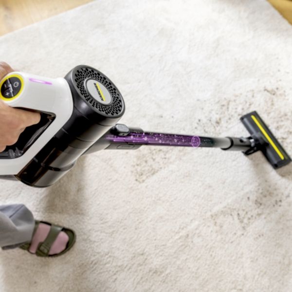 Пилосос Karcher безпровідний VCS 3 Nano Complete, конт пил -0.6л, автон. робота до 50хв, білий