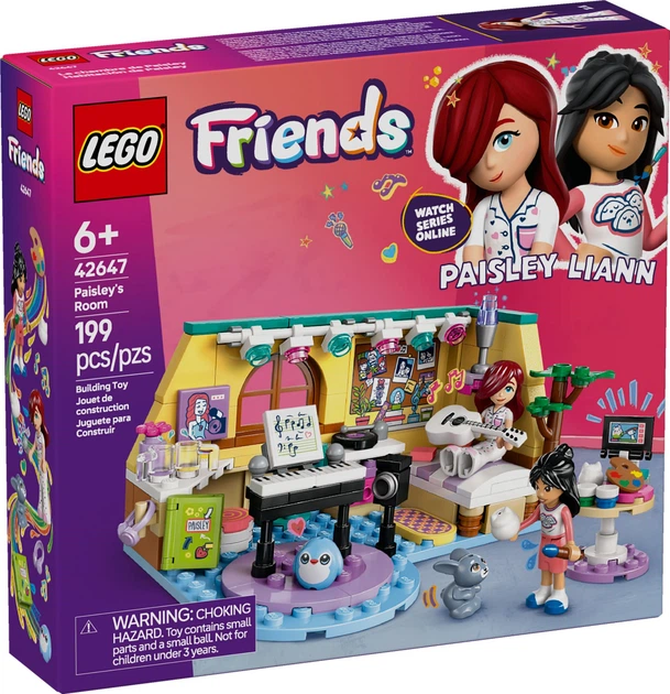 Конструктор LEGO Friends Кімната Пейслі